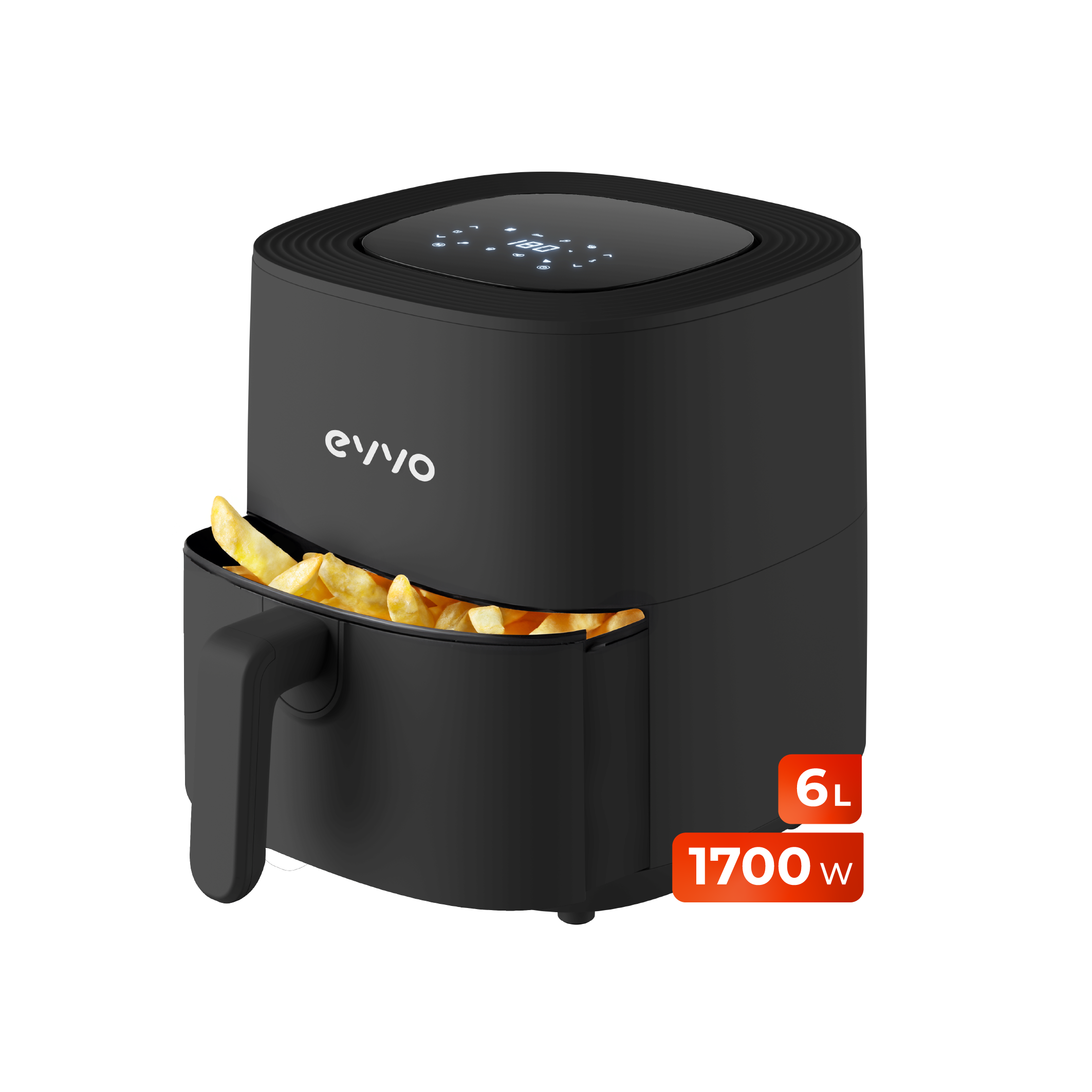 Freidora sin aceite EVVO Tasty Fryer 6L Reacondicionado Clase A