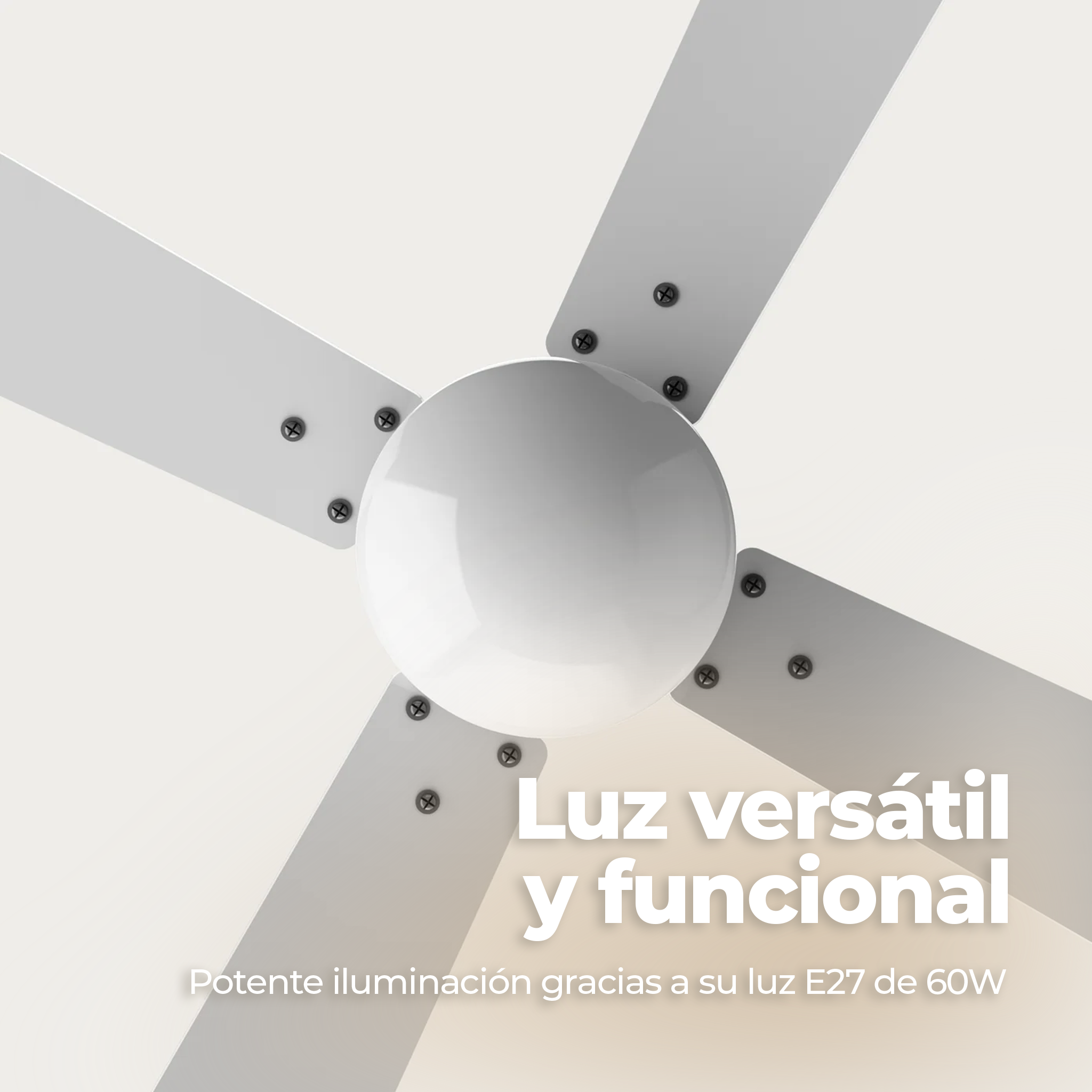 Ventilador de techo EVVO V415 Steel