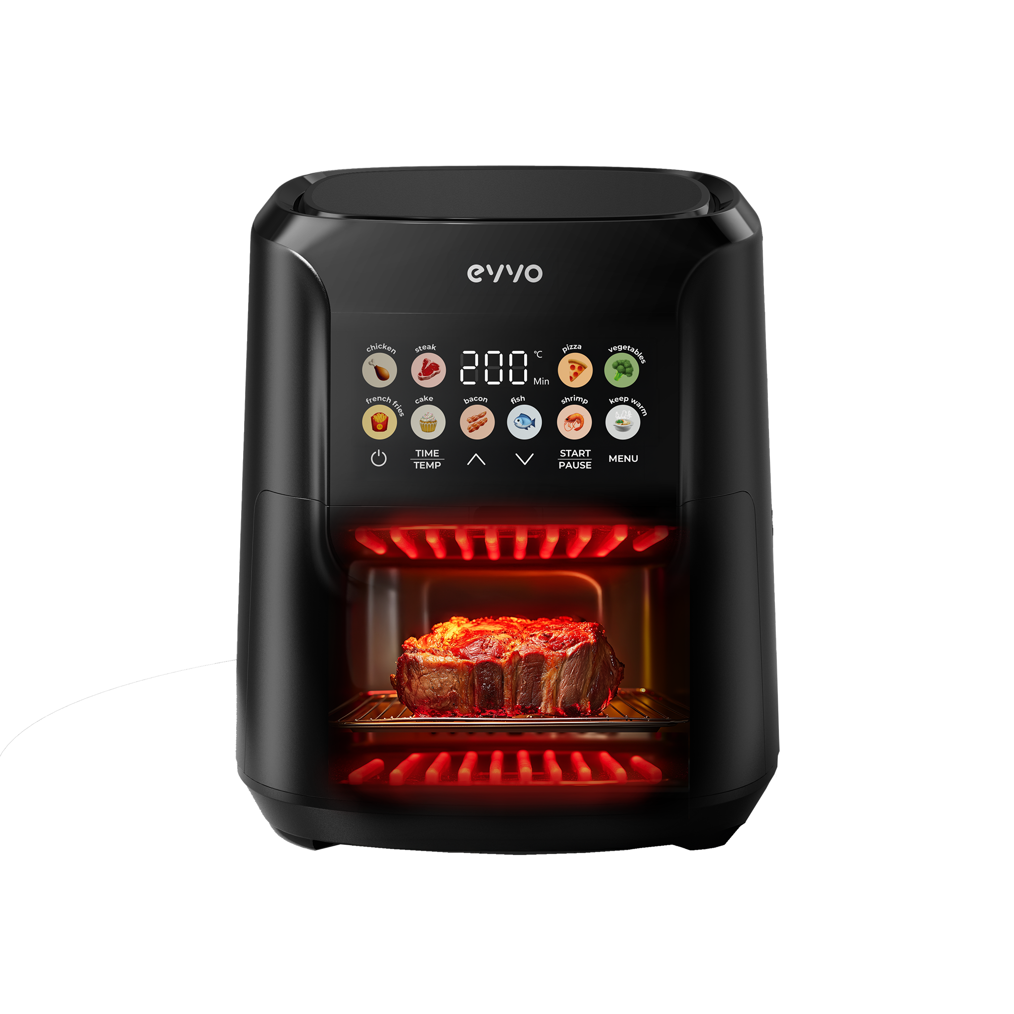 Freidora sin aceite EVVO Tasty Fryer Advance 8L