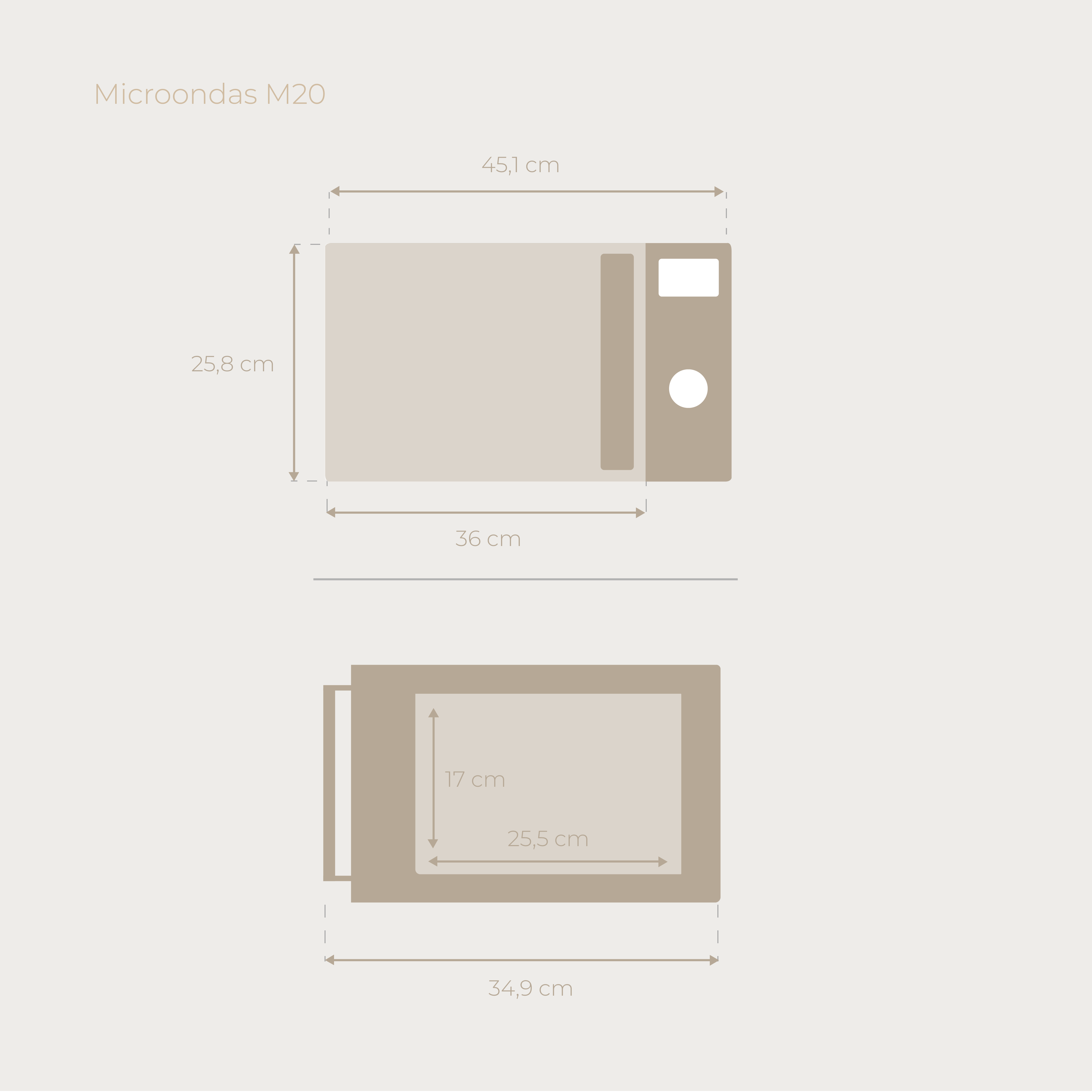 Microondas EVVO M20