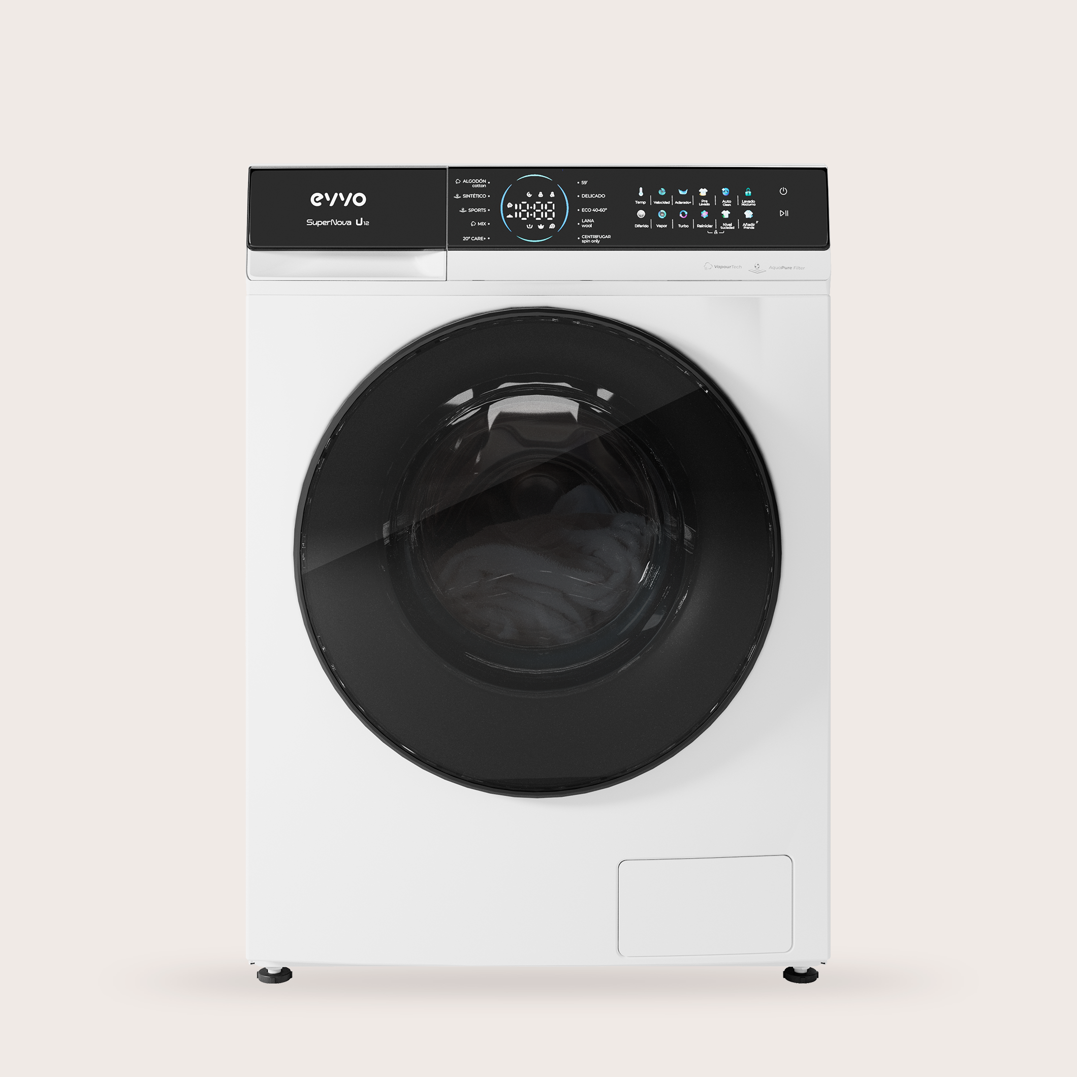 Lavadora EVVO Supernova U 12Kg