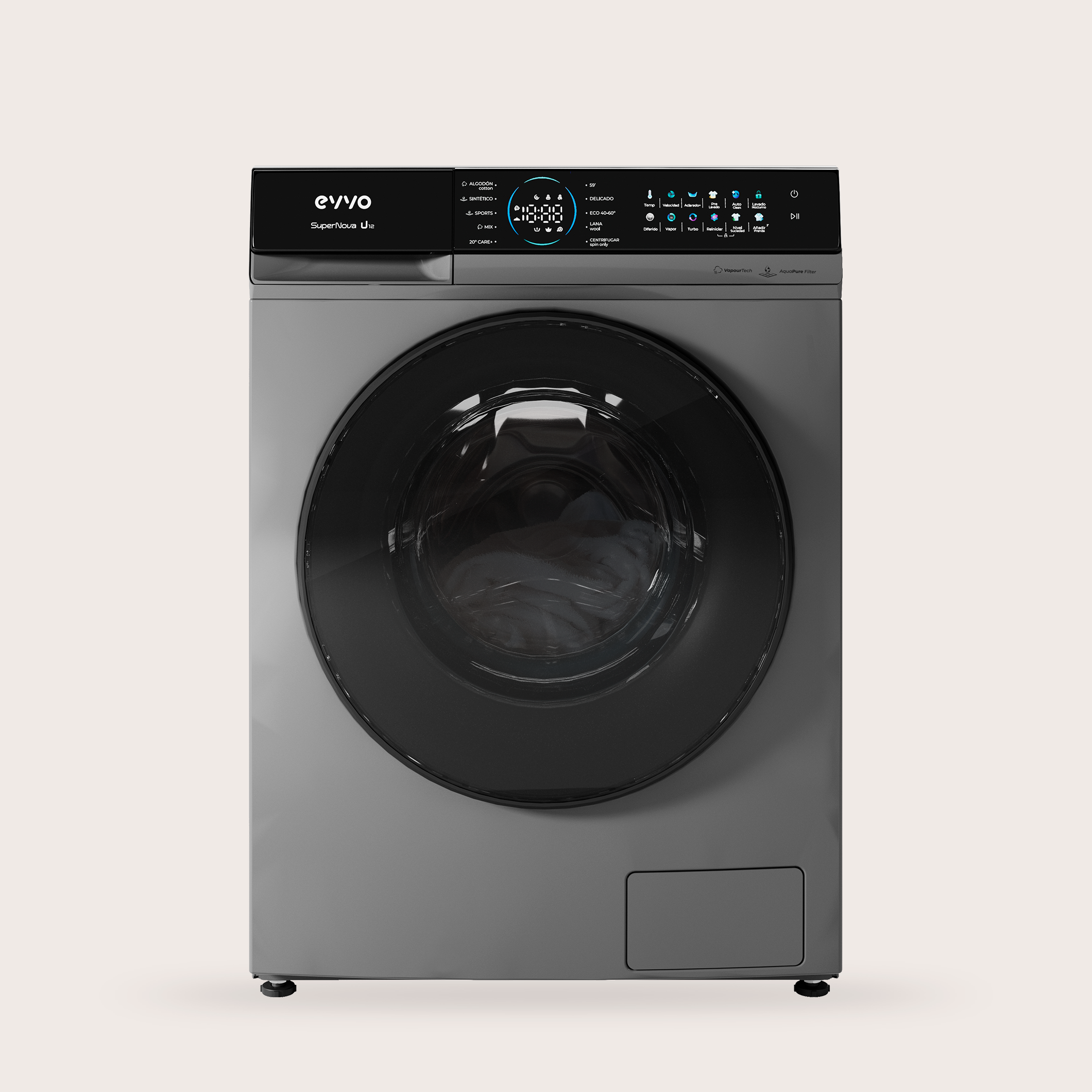 Lavadora EVVO Supernova U 12Kg