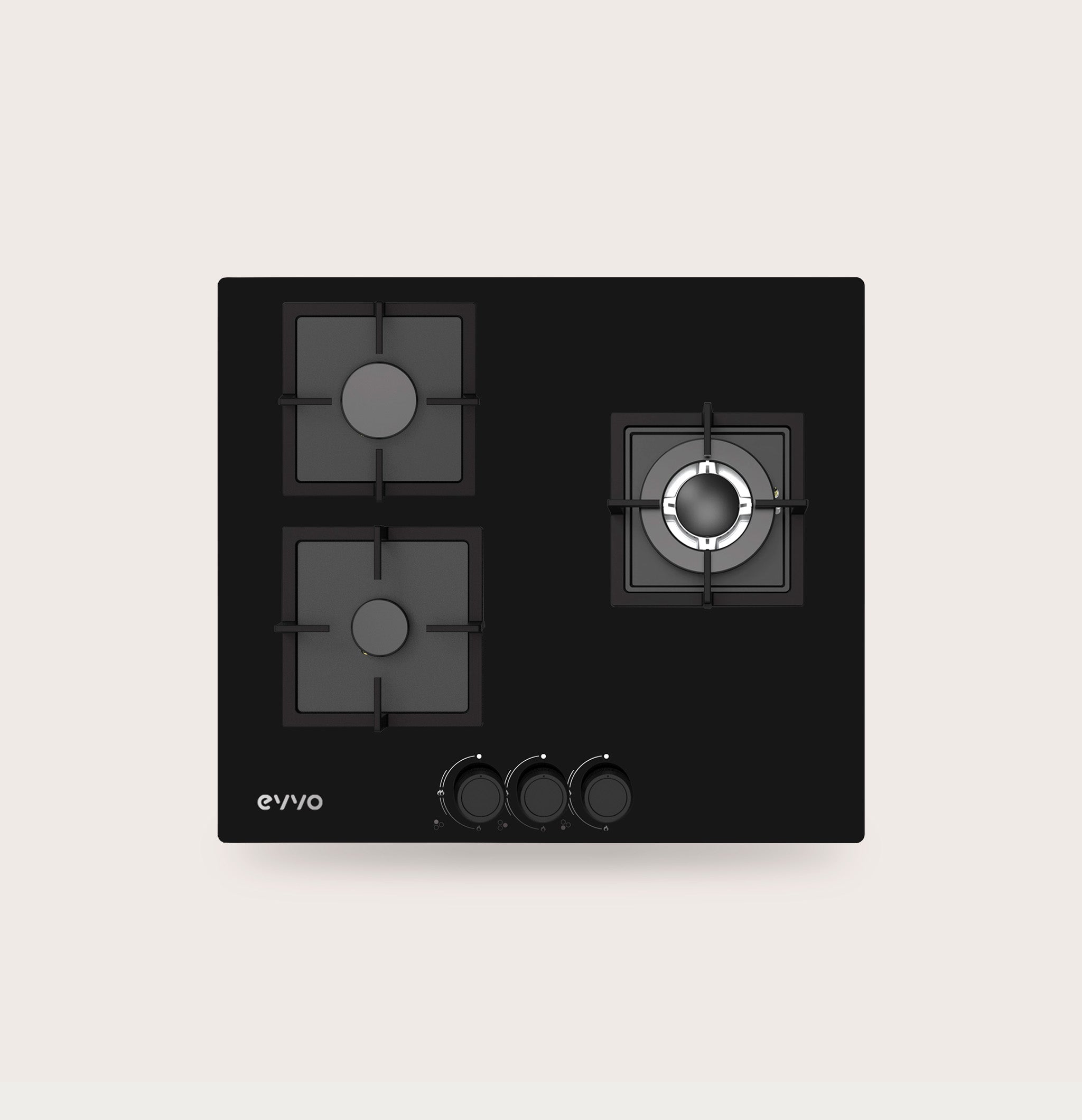 Placa de Gas V65 Glass