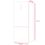Frigorífico Combi EVVO F70DX